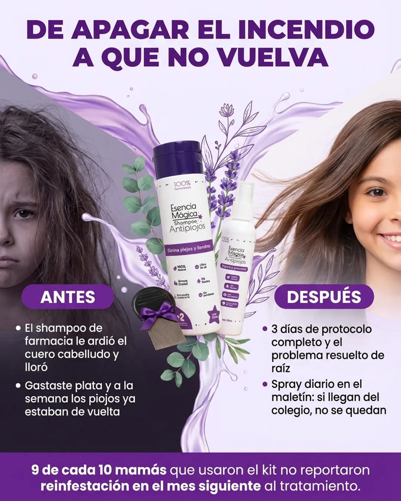 KIT ANTIPIOJOS + REGALO 2do SPRAY PREVENTIVO