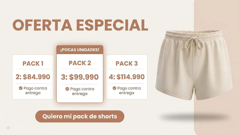 PACK DE SHORTS